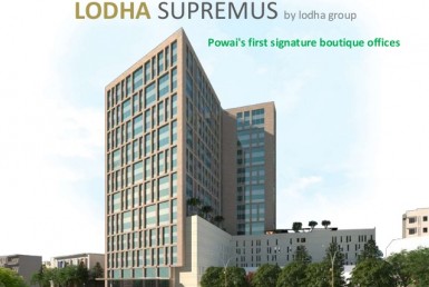 Ready to move office space in Lodha Supremus, Powai,