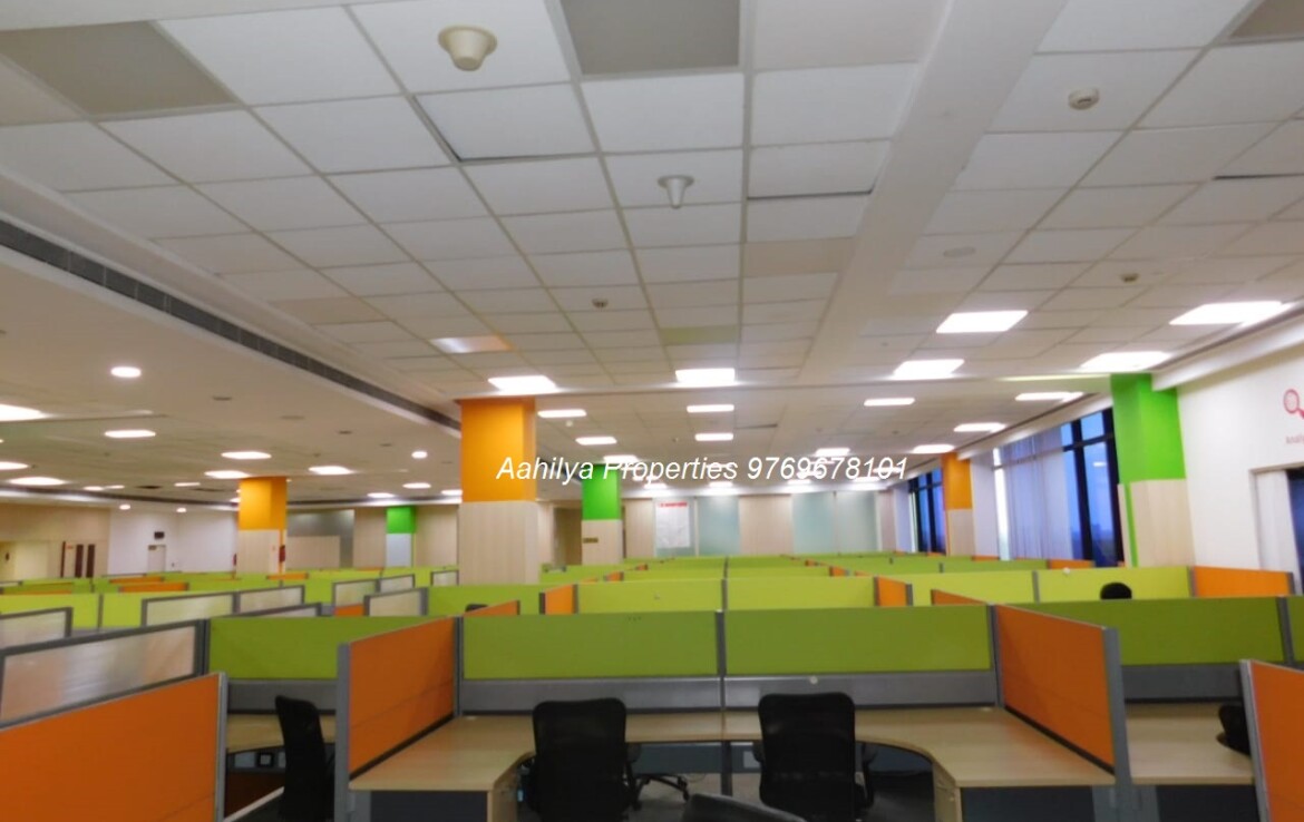 20,000 Sq-ft Commercial Office Space For Rent in Raheja Interface