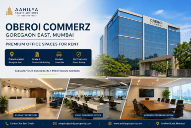 Office Space for Rent in Oberoi Commerz Goregaon East Mumbai