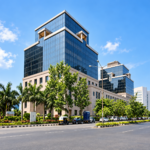 Office complex image supplied for the Laxmi Tower listing