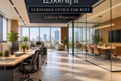 AI reference illustration of a 12,000 sq ft furnished office for rent in Andheri East